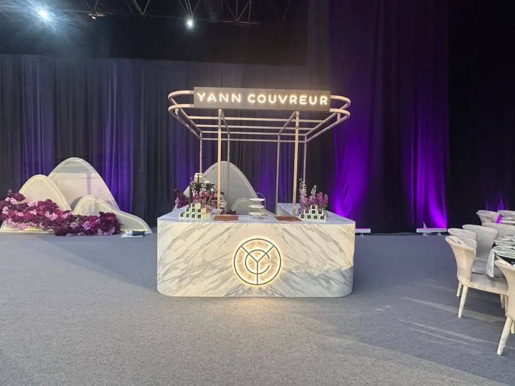 تنفيذ كشك قهوة عصري